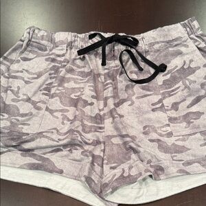 Camo Print Women's Shorts